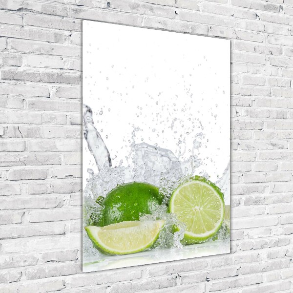 Cuadro de vidrio templado 4mm para pared vertical Cal