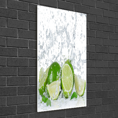 Fotocuadro de cristal elegante para hogar vertical Cal