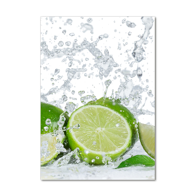 Fotocuadro de cristal elegante para hogar vertical Cal