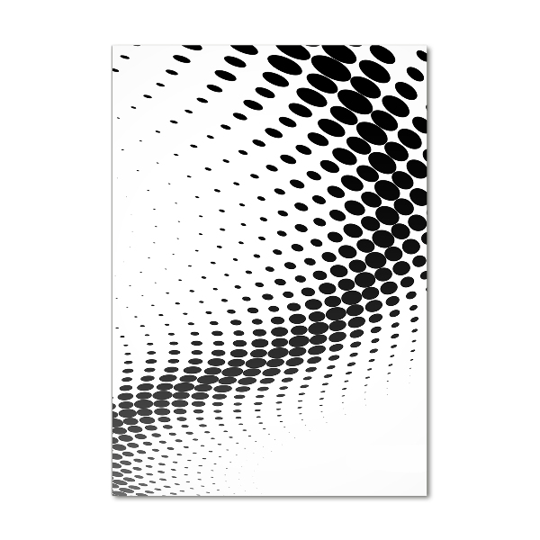 Fotocuadro de cristal elegante para hogar vertical Fondo geométrico