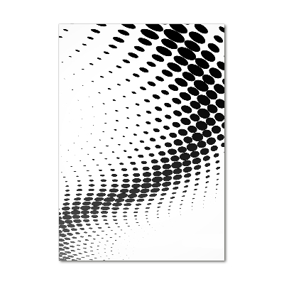 Fotocuadro de cristal elegante para hogar vertical Fondo geométrico