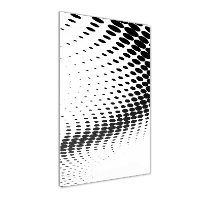 Fotocuadro de cristal elegante para hogar vertical Fondo geométrico