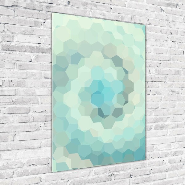 Cuadro de cristal moderno efecto brillo vertical Fondo abstracto