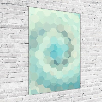 Cuadro de cristal moderno efecto brillo vertical Fondo abstracto