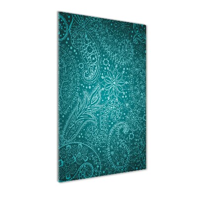 Cuadro decorativo en cristal con canto pulido vertical Adornos