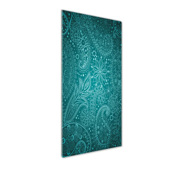 Cuadro decorativo en cristal con canto pulido vertical Adornos