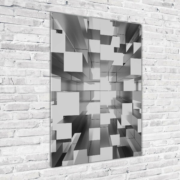 Cuadro de vidrio templado 4mm para pared vertical Fondo abstracto