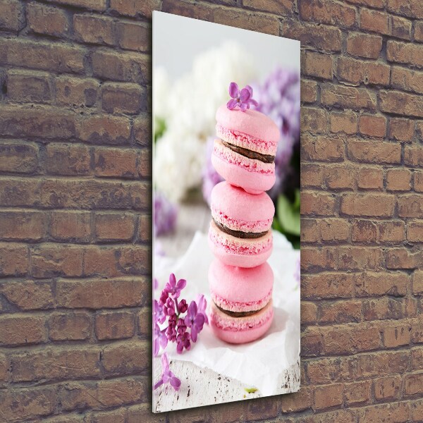 Fotocuadro de cristal elegante para hogar vertical Galletas