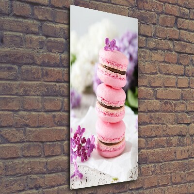 Fotocuadro de cristal elegante para hogar vertical Galletas