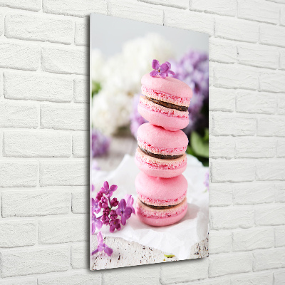 Fotocuadro de cristal elegante para hogar vertical Galletas