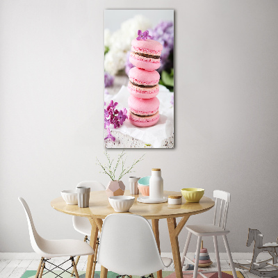Fotocuadro de cristal elegante para hogar vertical Galletas