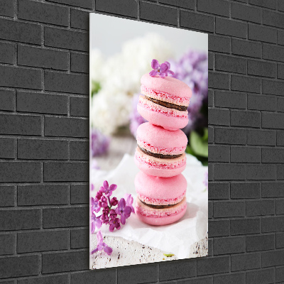 Fotocuadro de cristal elegante para hogar vertical Galletas