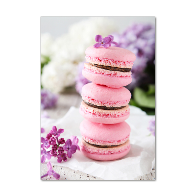 Fotocuadro de cristal elegante para hogar vertical Galletas