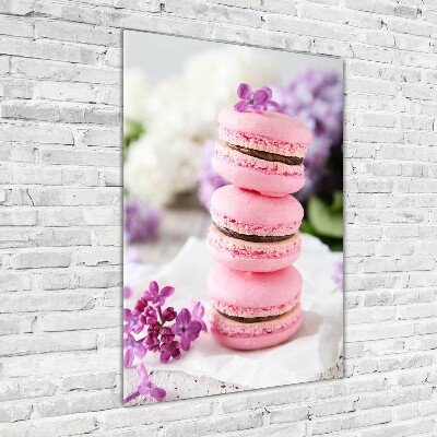 Fotocuadro de cristal elegante para hogar vertical Galletas