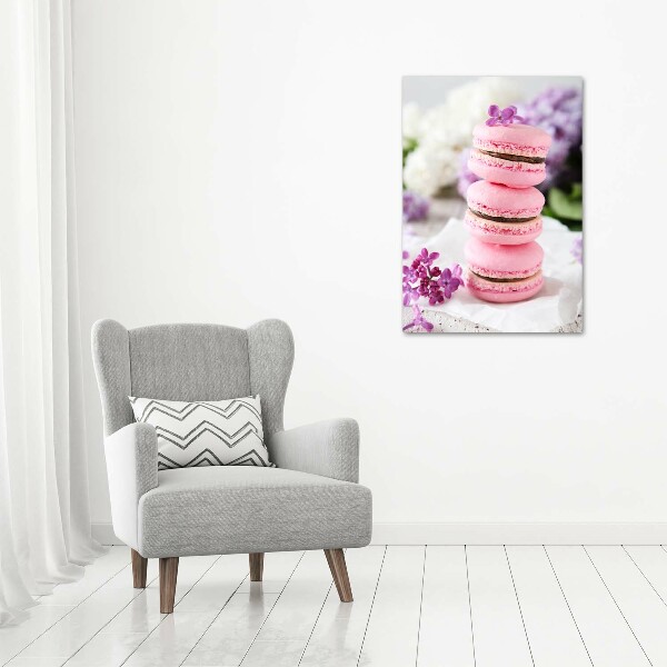 Fotocuadro de cristal elegante para hogar vertical Galletas