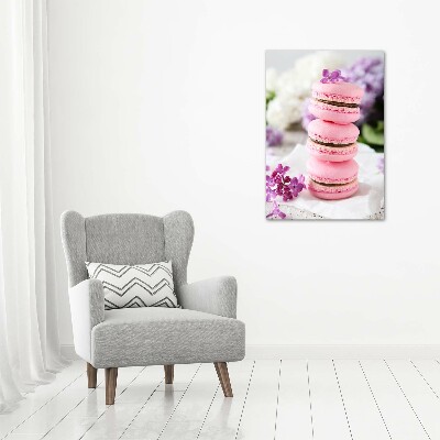 Fotocuadro de cristal elegante para hogar vertical Galletas