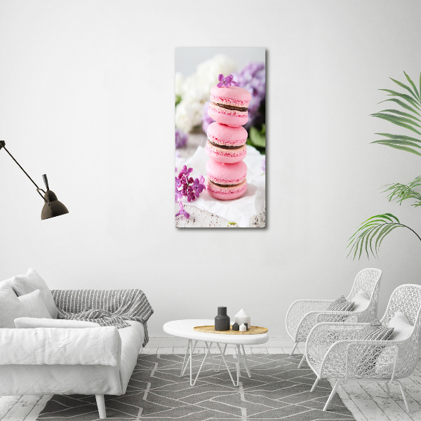Fotocuadro de cristal elegante para hogar vertical Galletas