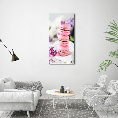 Fotocuadro de cristal elegante para hogar vertical Galletas