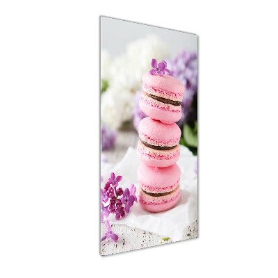 Fotocuadro de cristal elegante para hogar vertical Galletas