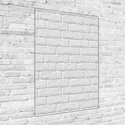 Cuadro de vidrio templado 4mm para pared vertical pared de ladrillos