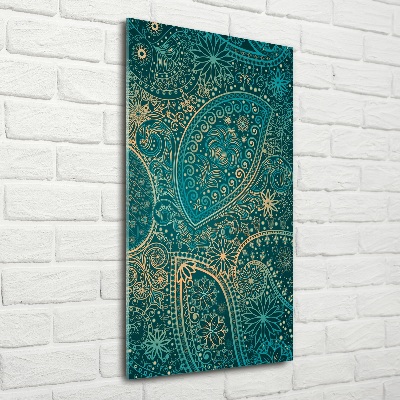 Fotocuadro de cristal elegante para hogar vertical Adornos