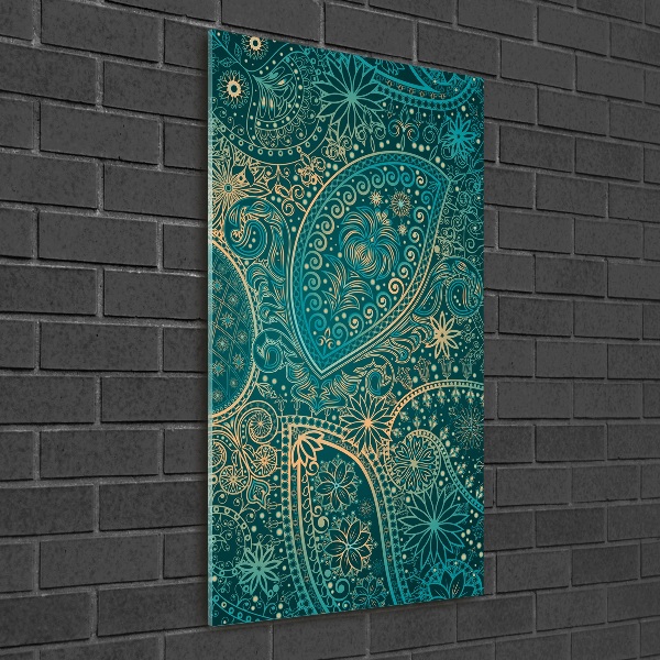 Fotocuadro de cristal elegante para hogar vertical Adornos