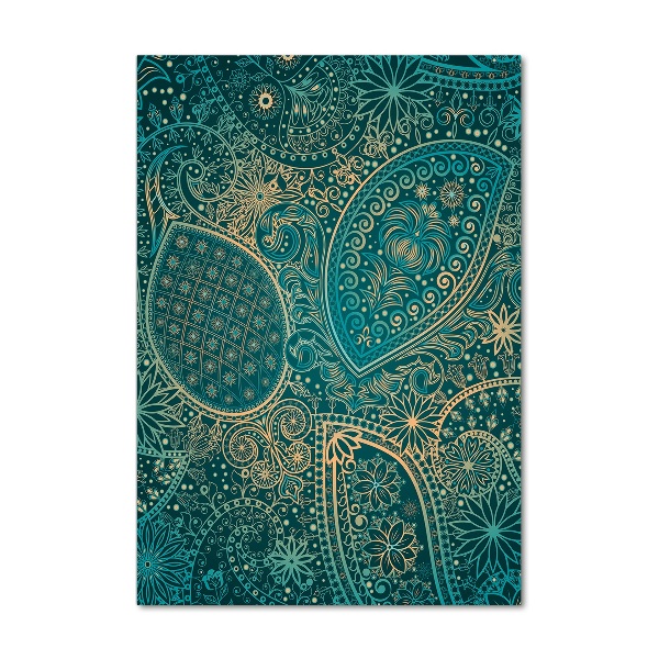 Fotocuadro de cristal elegante para hogar vertical Adornos