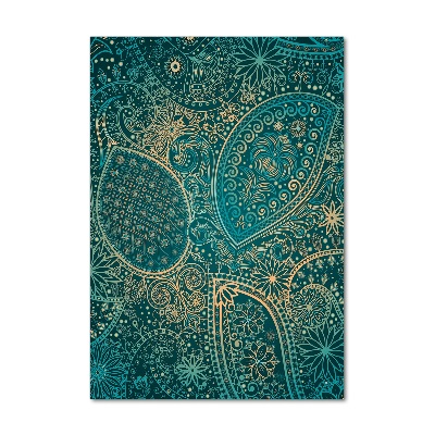 Fotocuadro de cristal elegante para hogar vertical Adornos