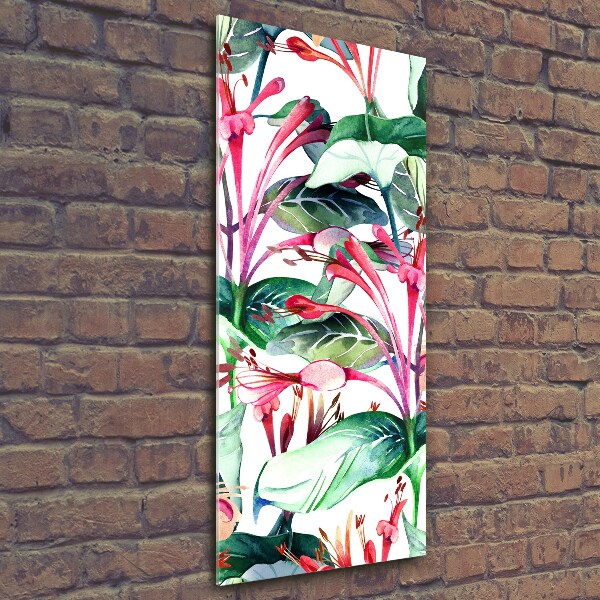 Cuadro de vidrio templado 4mm para pared vertical Madreselva