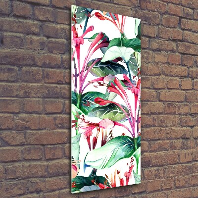 Cuadro de vidrio templado 4mm para pared vertical Madreselva