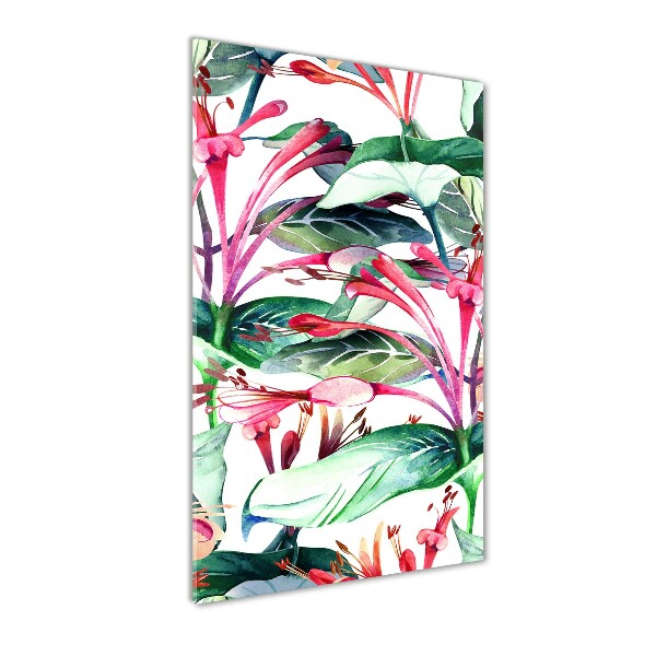 Cuadro de vidrio templado 4mm para pared vertical Madreselva