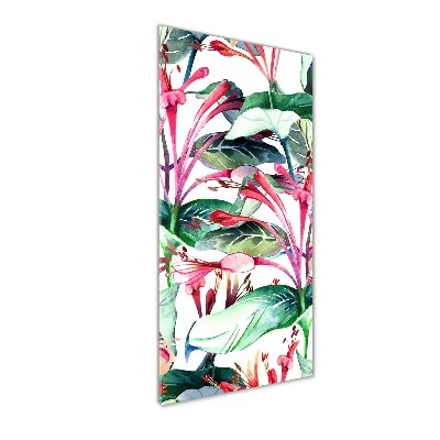 Cuadro de vidrio templado 4mm para pared vertical Madreselva