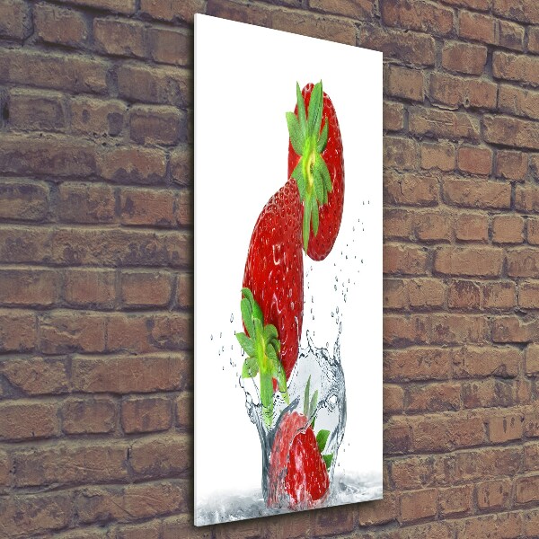 Cuadro de vidrio templado 4mm para pared vertical fresas