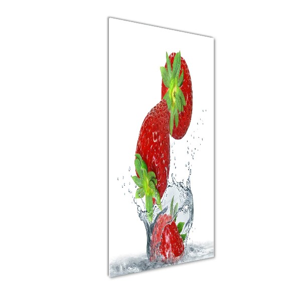 Cuadro de vidrio templado 4mm para pared vertical fresas
