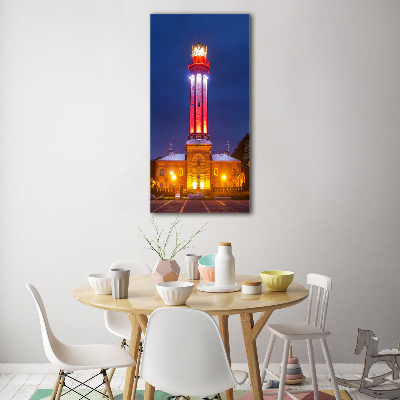 Fotocuadro de cristal elegante para hogar vertical Niechorze Polonia