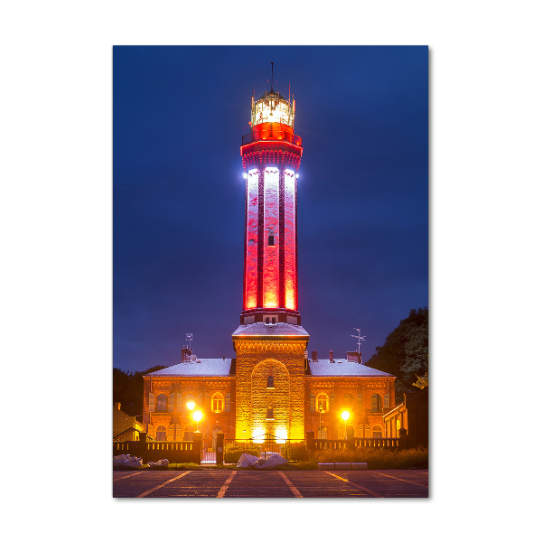 Fotocuadro de cristal elegante para hogar vertical Niechorze Polonia