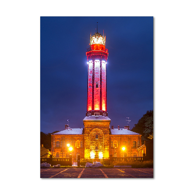 Fotocuadro de cristal elegante para hogar vertical Niechorze Polonia