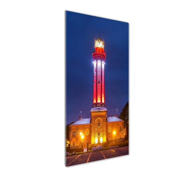 Fotocuadro de cristal elegante para hogar vertical Niechorze Polonia