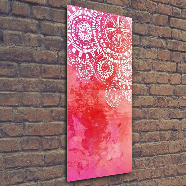 Cuadro de vidrio templado 4mm para pared vertical Adornos