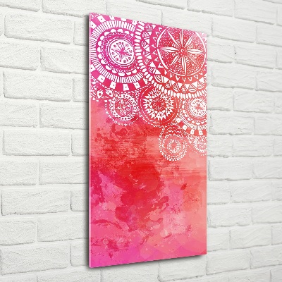 Cuadro de vidrio templado 4mm para pared vertical Adornos