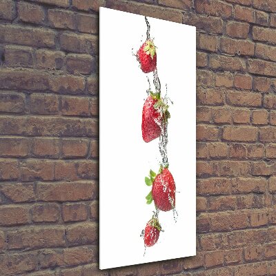 Cuadro de vidrio templado 4mm para pared vertical fresas