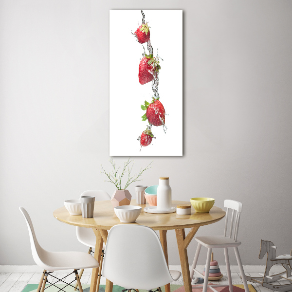 Cuadro de vidrio templado 4mm para pared vertical fresas