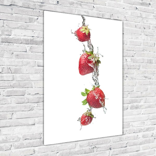 Cuadro de vidrio templado 4mm para pared vertical fresas