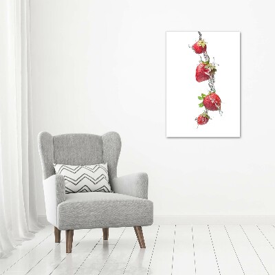 Cuadro de vidrio templado 4mm para pared vertical fresas