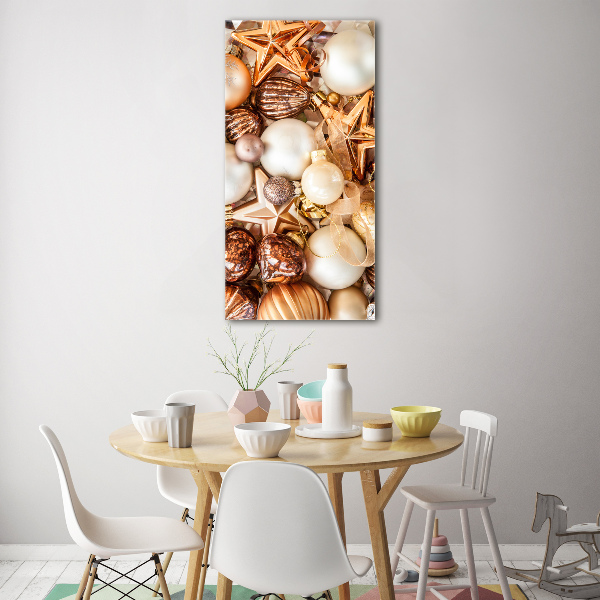 Fotocuadro de cristal elegante para hogar vertical decoraciones navideñas