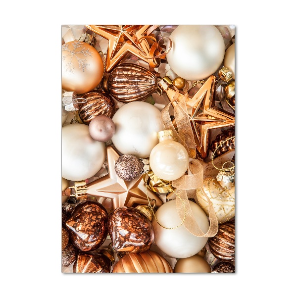 Fotocuadro de cristal elegante para hogar vertical decoraciones navideñas