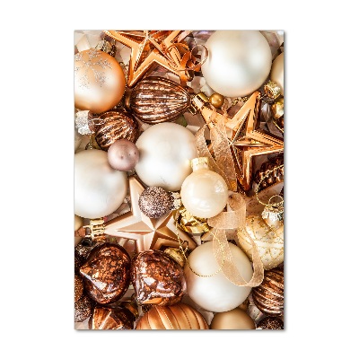 Fotocuadro de cristal elegante para hogar vertical decoraciones navideñas