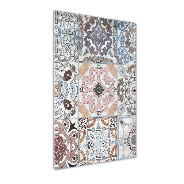 Cuadro de vidrio templado 4mm para pared vertical Azulejos de cerámica