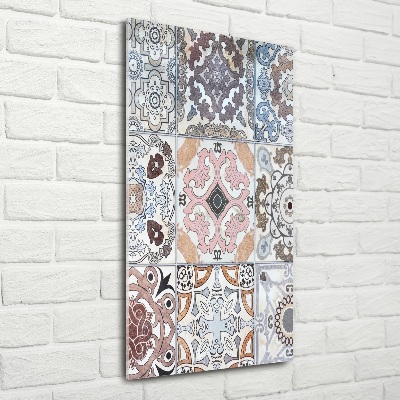 Cuadro de vidrio templado 4mm para pared vertical Azulejos de cerámica