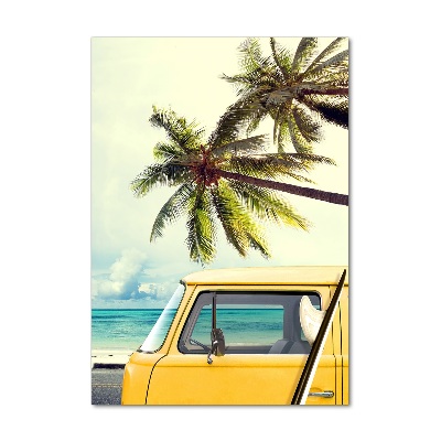 Foto obraz na szkle pionowy Czas na surfing